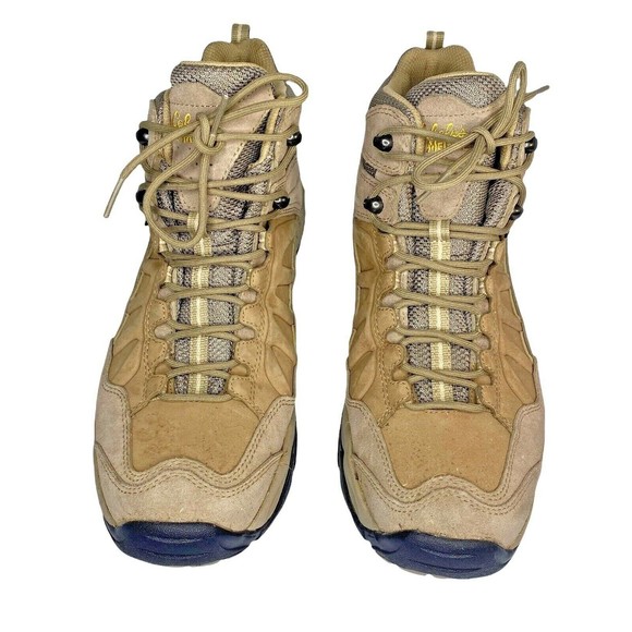 Cabelas Meindl Pflege II Gore-Tex Hunting Hiking Boots Men\'s Size 8.5 Tan 536705 main image 7